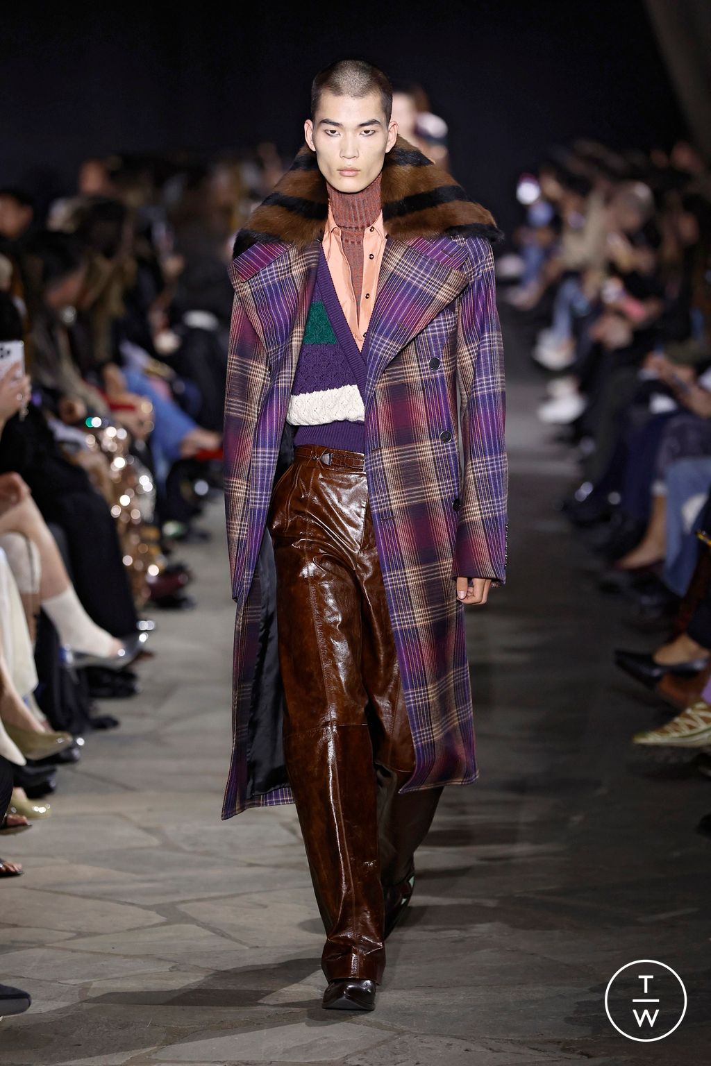 Fashion Week Paris Fall/Winter 2026 look 16 de la collection Rabanne womenswear