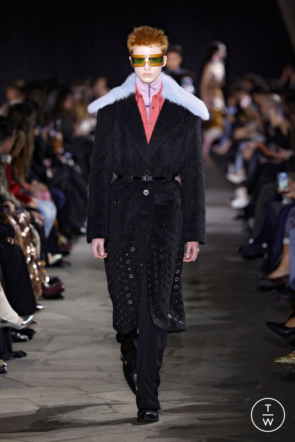 Fashion Week Paris Fall/Winter 2026 look 28 de la collection Rabanne womenswear