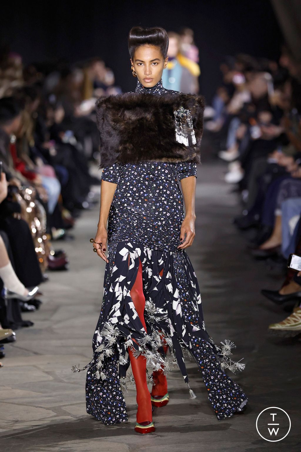 Fashion Week Paris Fall/Winter 2026 look 29 from the Rabanne collection 女装