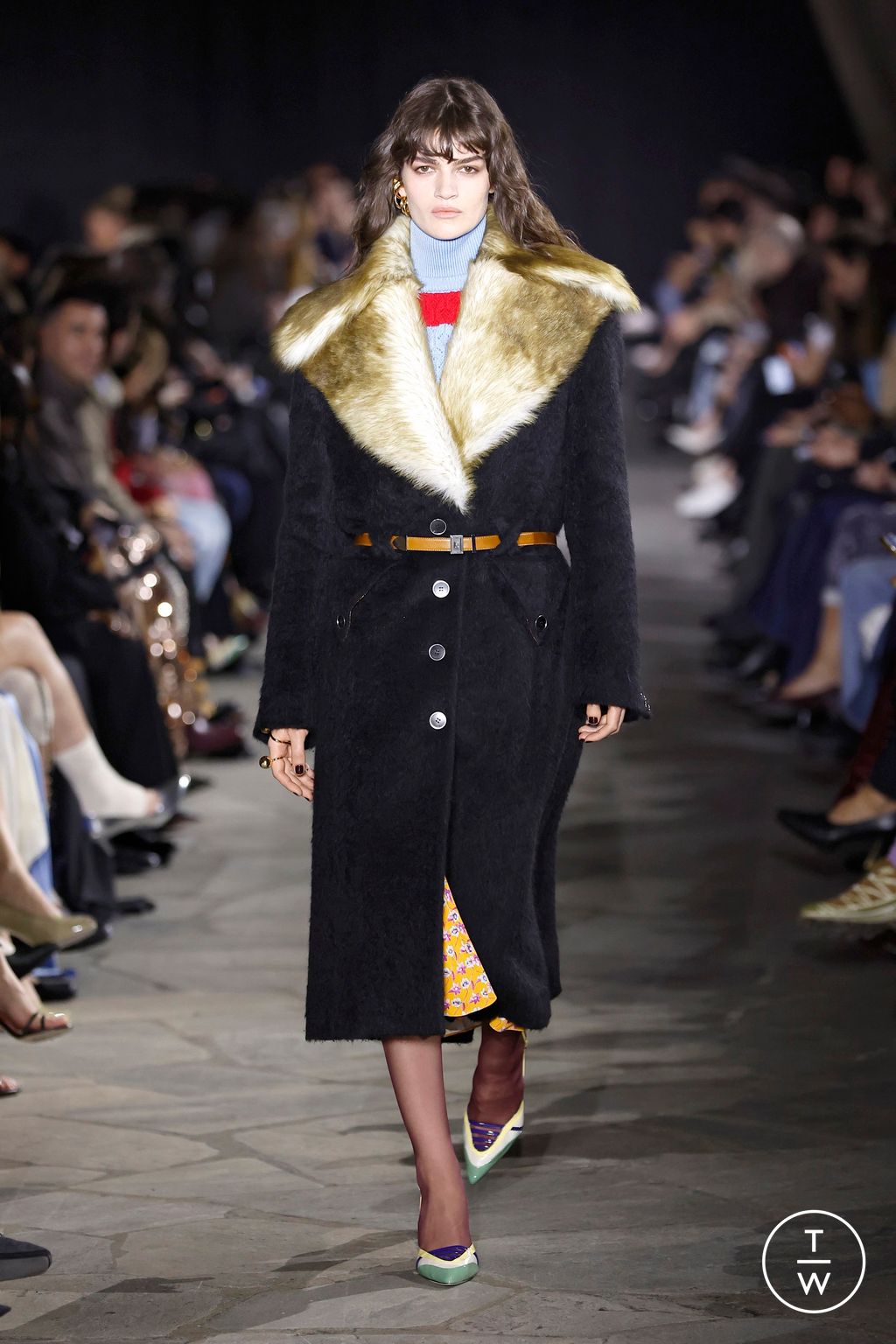 Fashion Week Paris Fall/Winter 2026 look 35 de la collection Rabanne womenswear