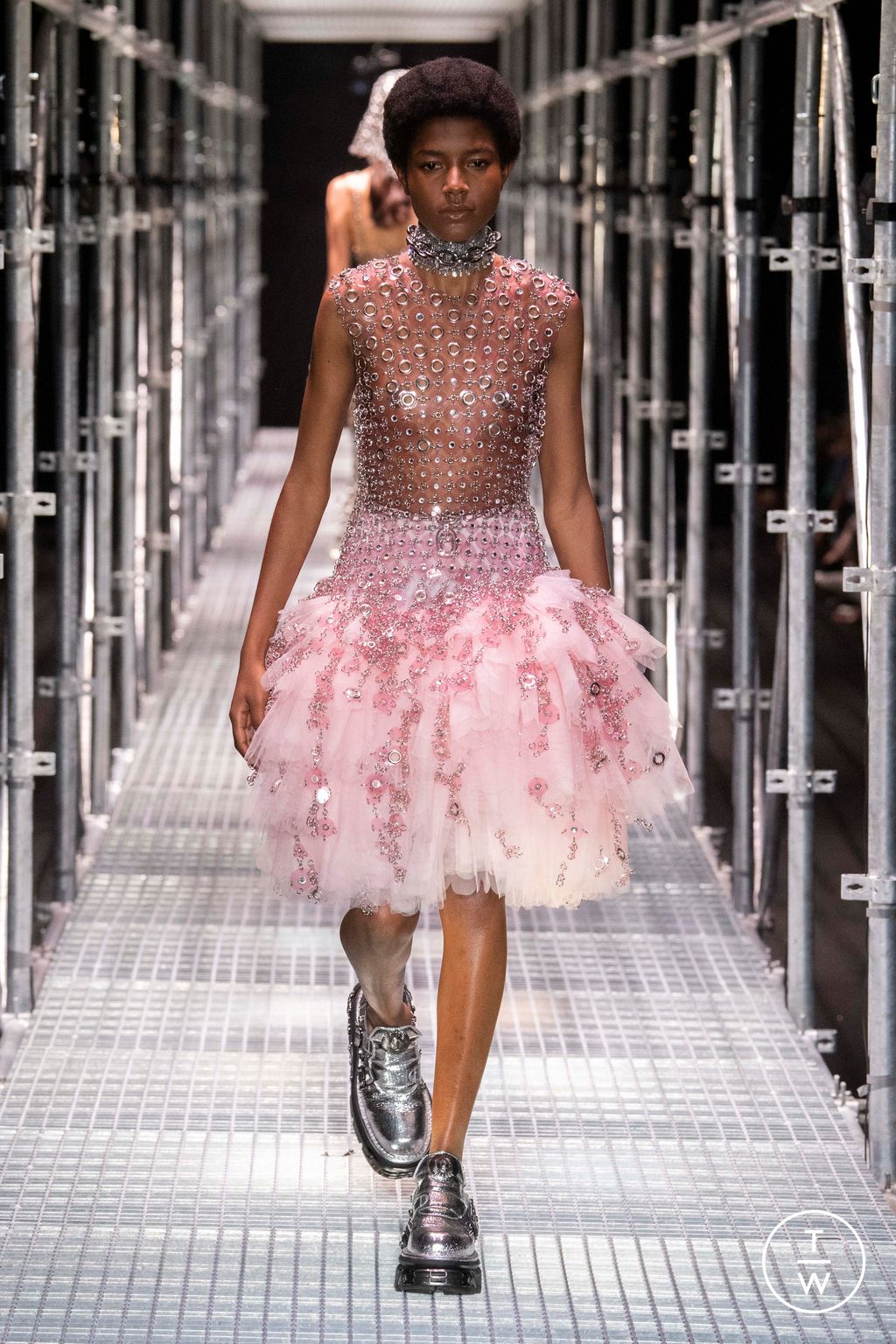 Fashion Week Paris Spring/Summer 2023 look 39 from the Paco Rabanne collection womenswear