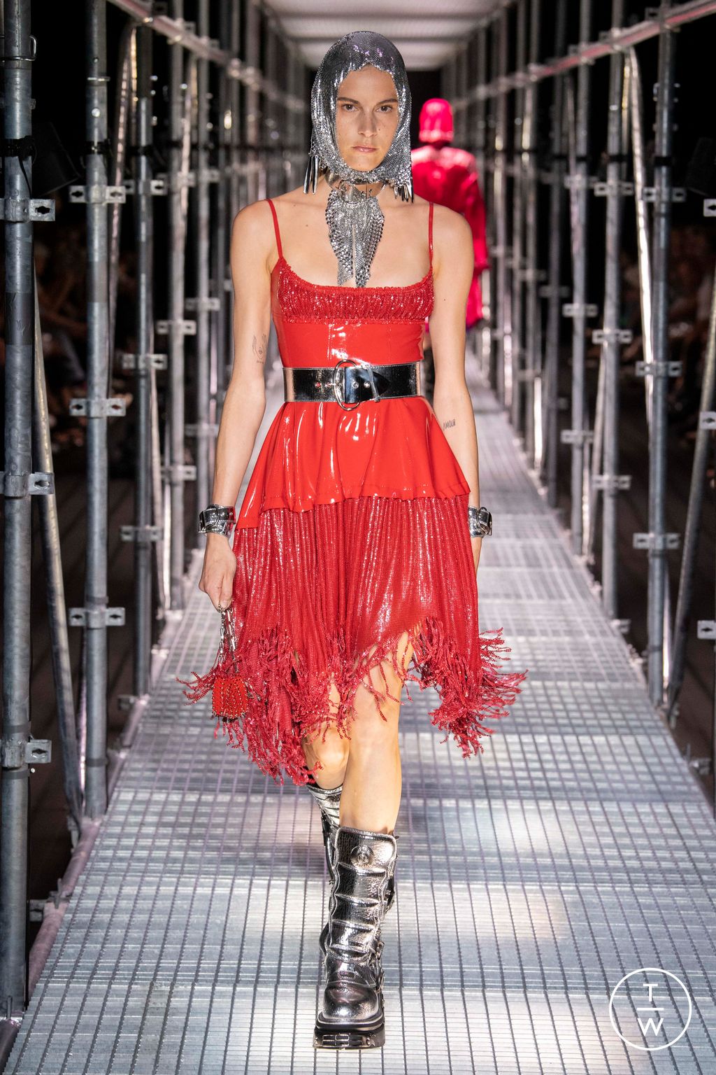 Fashion Week Paris Spring/Summer 2023 look 8 from the Paco Rabanne collection womenswear