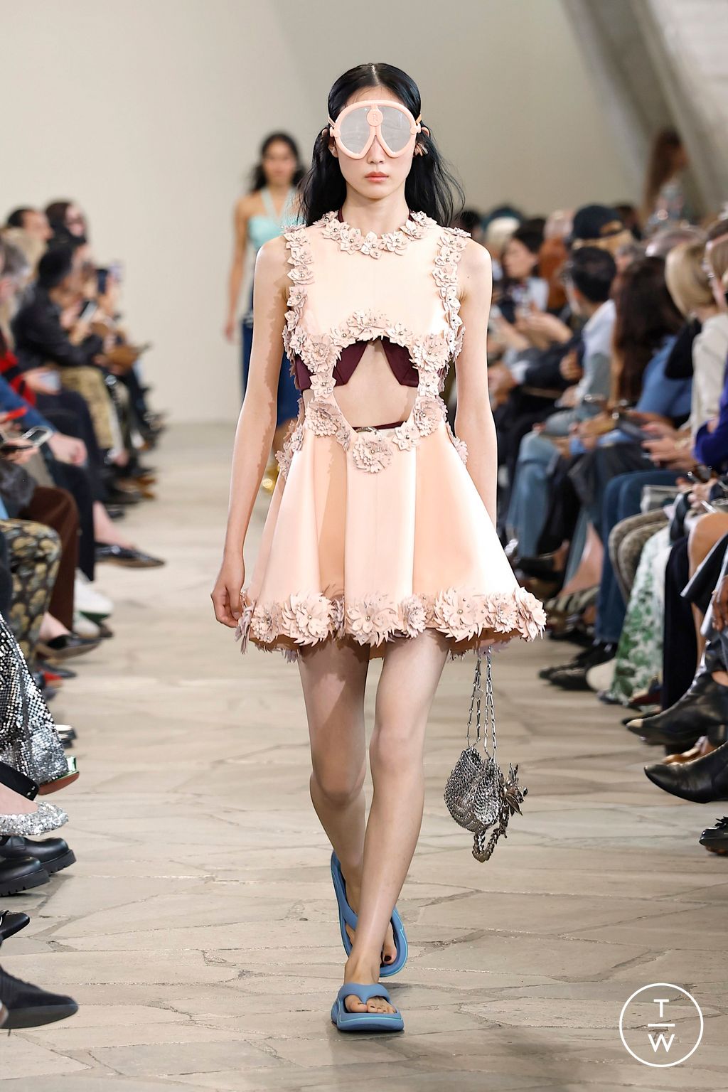 Fashion Week Paris Spring/Summer 2026 look 8 from the Rabanne collection womenswear