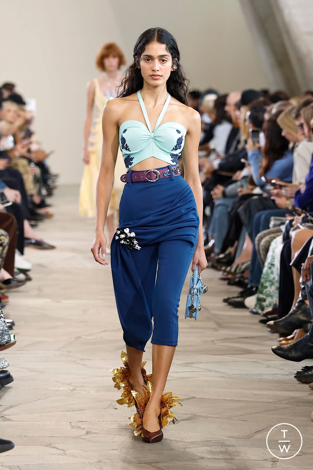 Fashion Week Paris Spring/Summer 2026 look 9 from the Rabanne collection womenswear