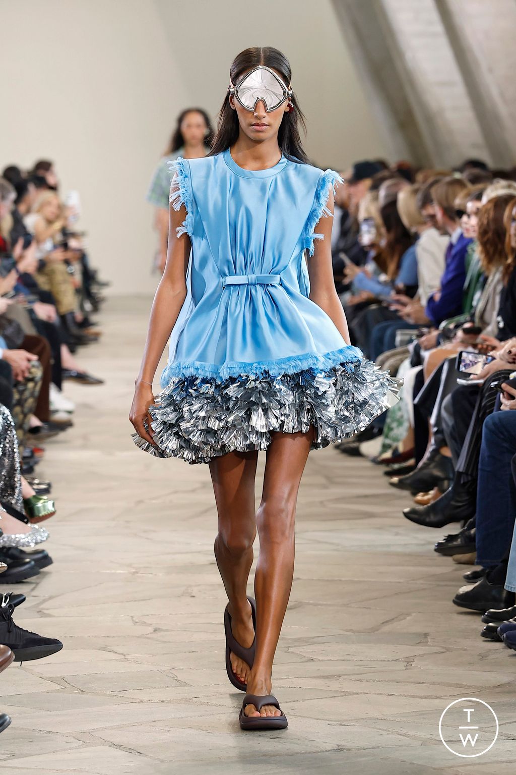 Fashion Week Paris Spring/Summer 2026 look 17 from the Rabanne collection womenswear