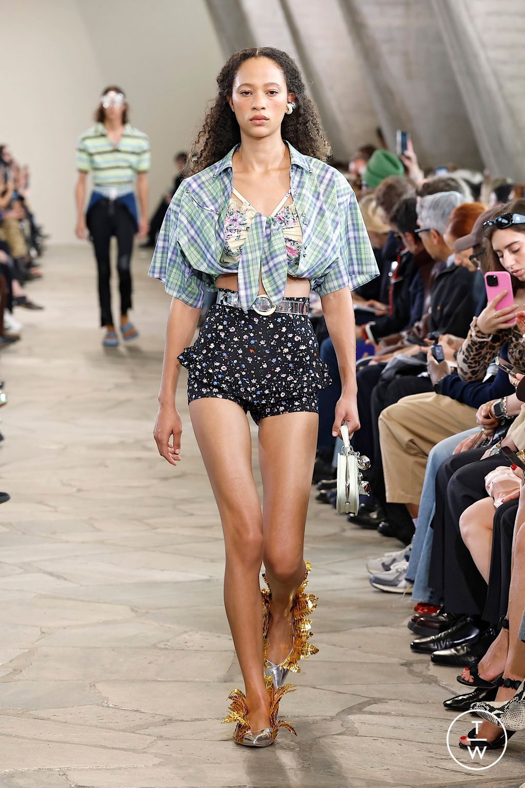 Fashion Week Paris Spring/Summer 2026 look 18 from the Rabanne collection womenswear