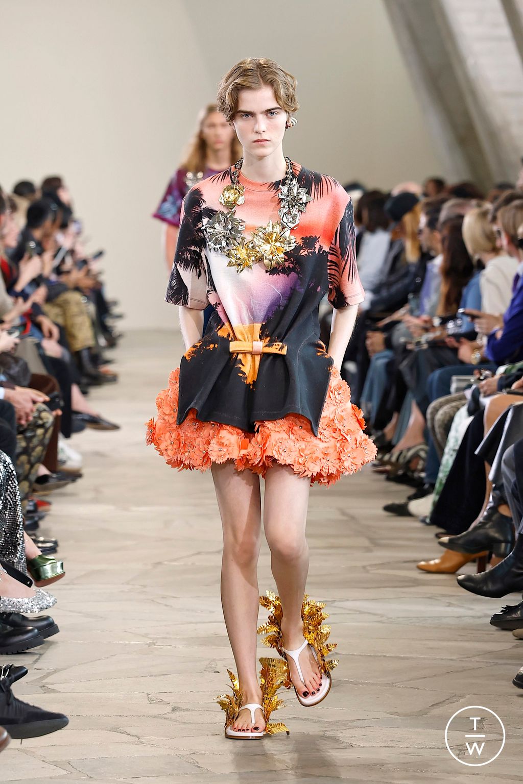 Fashion Week Paris Spring/Summer 2026 look 22 from the Rabanne collection womenswear