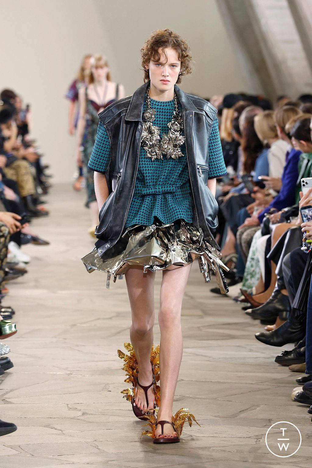 Fashion Week Paris Spring/Summer 2026 look 27 from the Rabanne collection womenswear
