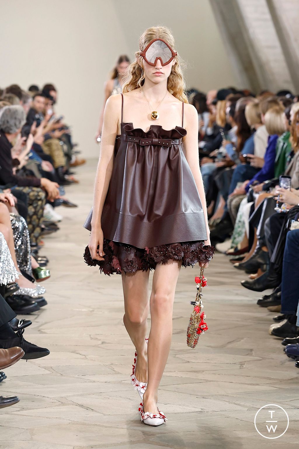 Fashion Week Paris Spring/Summer 2026 look 29 from the Rabanne collection womenswear
