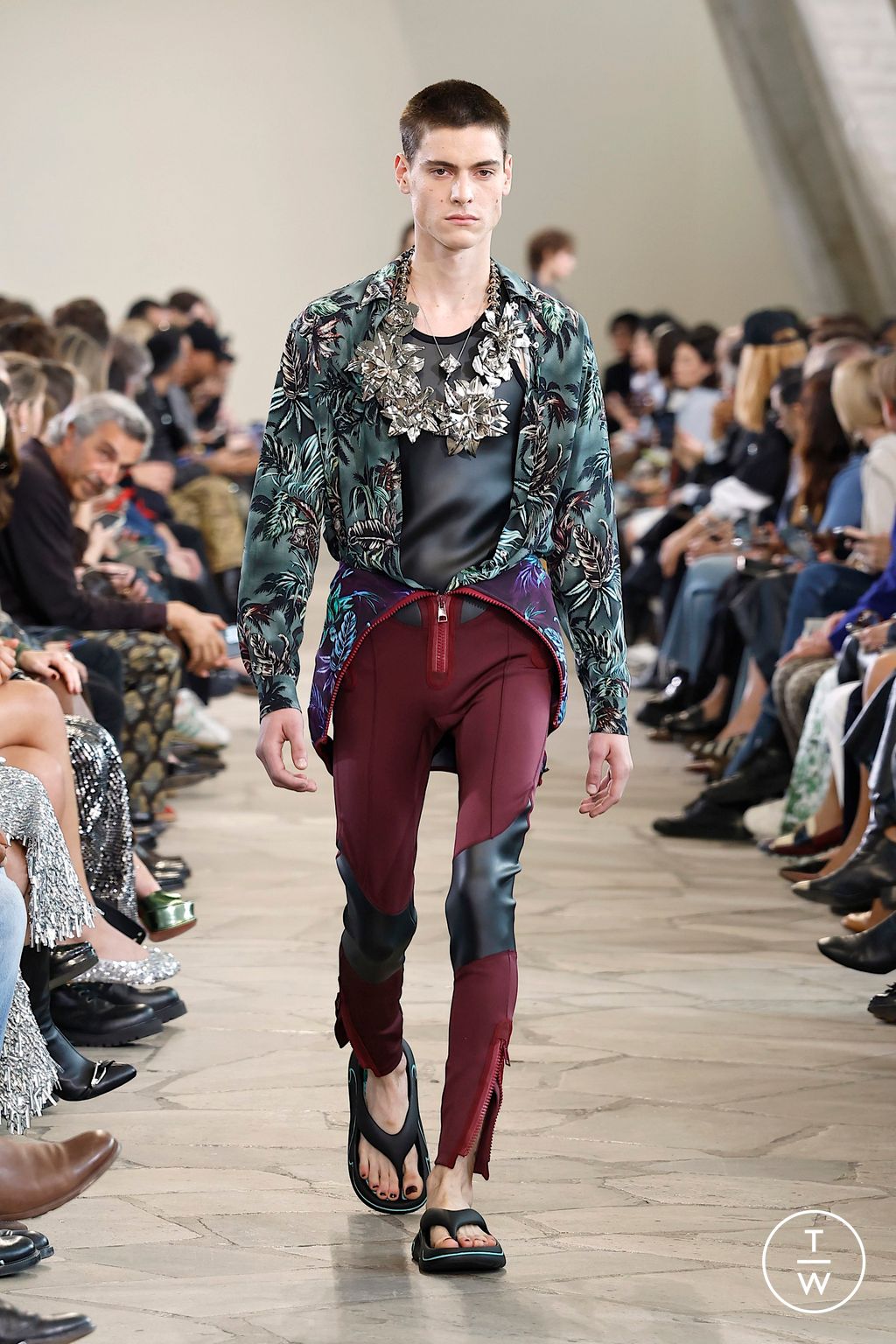 Fashion Week Paris Spring/Summer 2026 look 31 from the Rabanne collection womenswear
