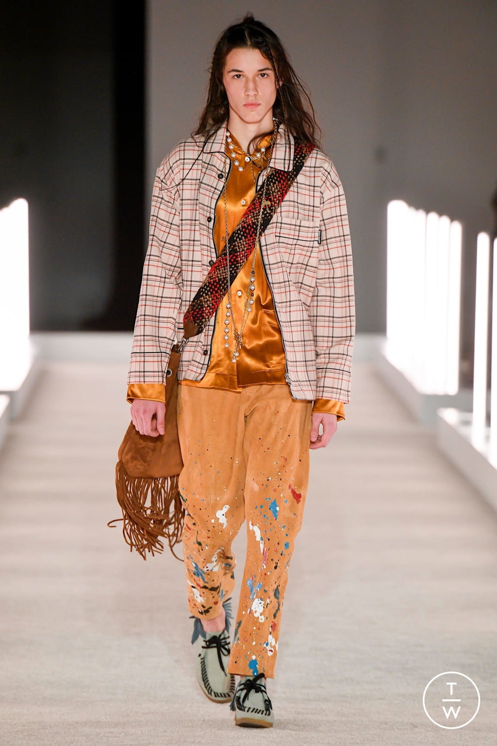 Fashion Week New York Fall/Winter 2020 look 4 from the Palm Angels collection womenswear