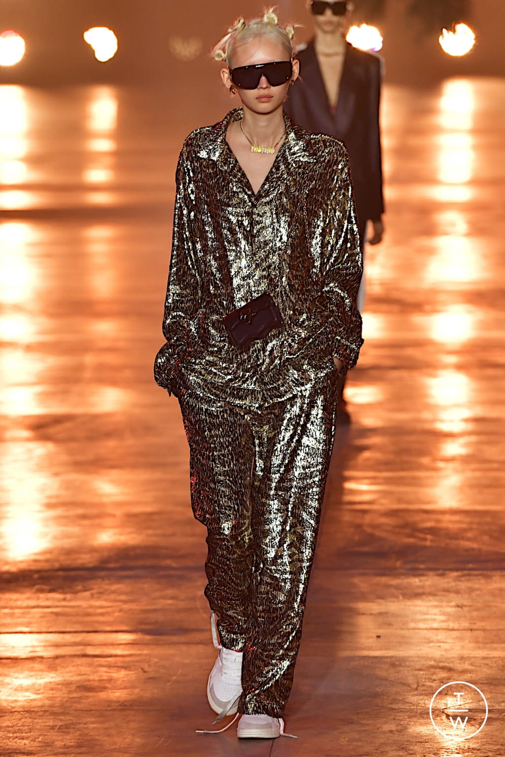 Fashion Week Milan Fall/Winter 2022 look 47 from the Palm Angels collection womenswear