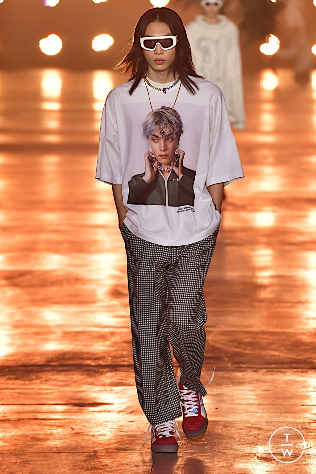 Fashion Week Milan Fall/Winter 2022 look 9 from the Palm Angels collection womenswear