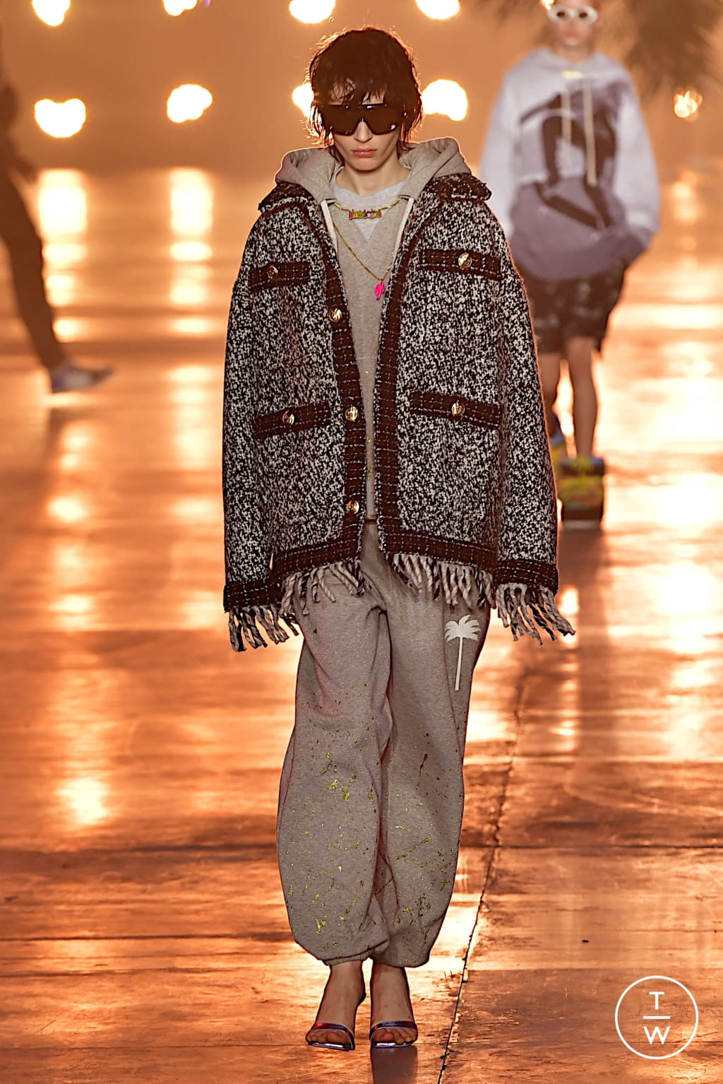 Fashion Week Milan Fall/Winter 2022 look 35 from the Palm Angels collection 女装