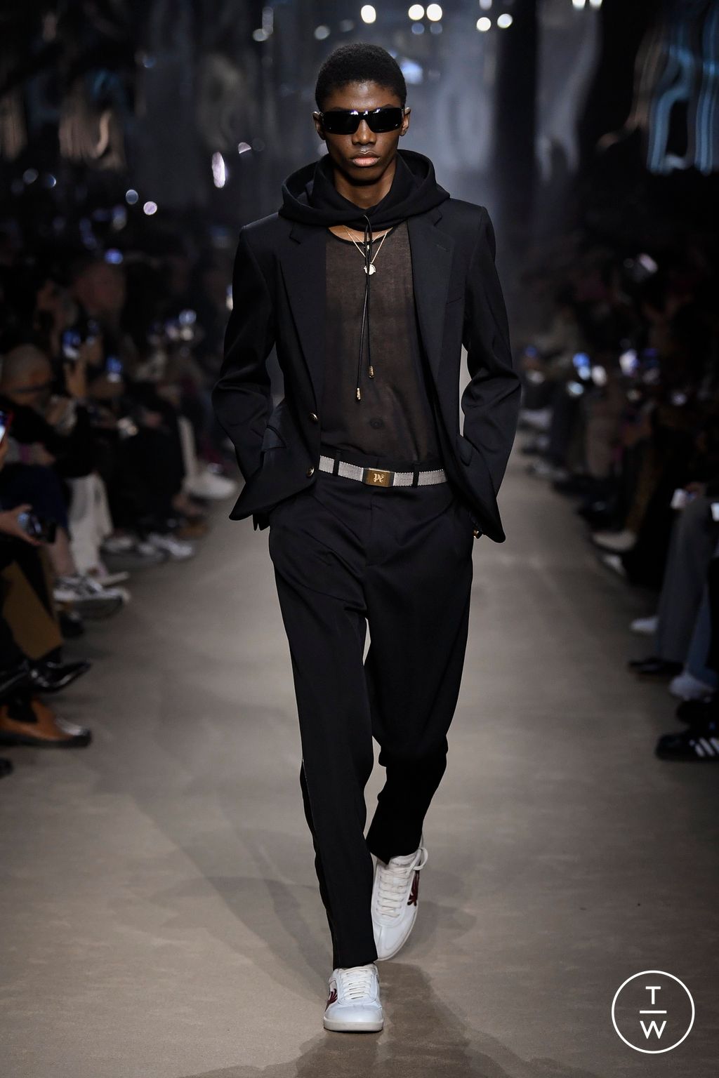 Fashion Week Paris Fall/Winter 2023 look 3 from the Palm Angels collection womenswear