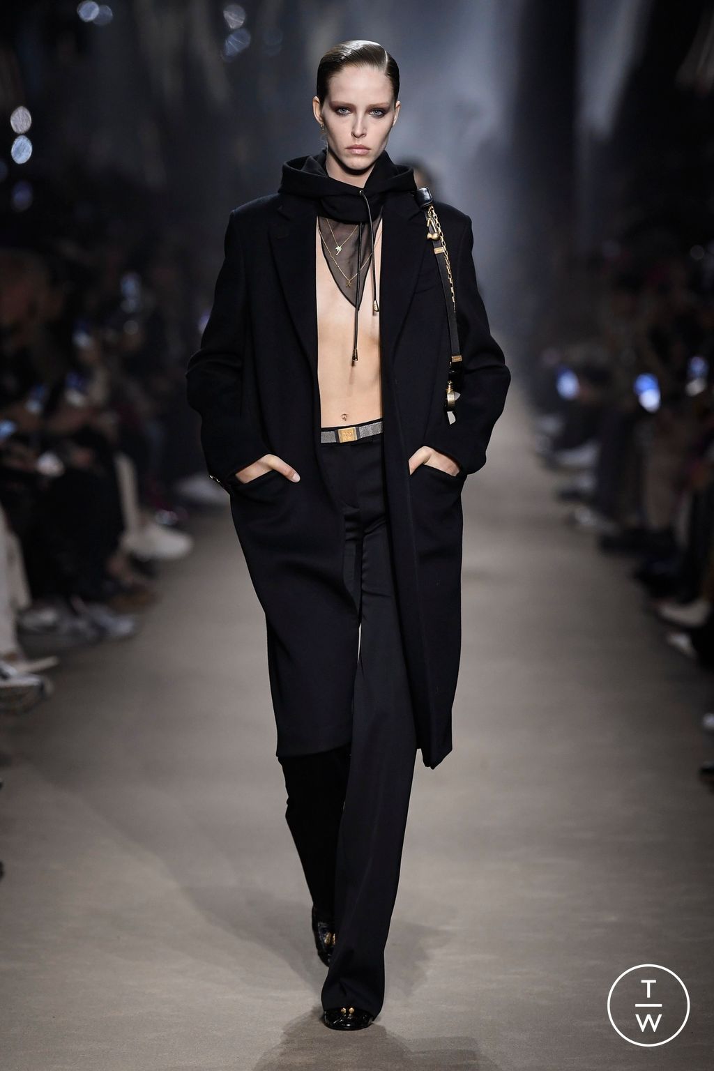 Fashion Week Paris Fall/Winter 2023 look 5 de la collection Palm Angels womenswear