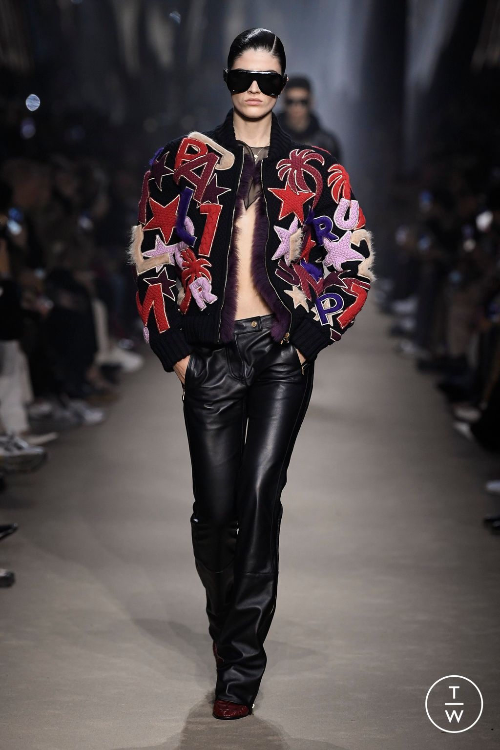 Fashion Week Paris Fall/Winter 2023 look 8 de la collection Palm Angels womenswear