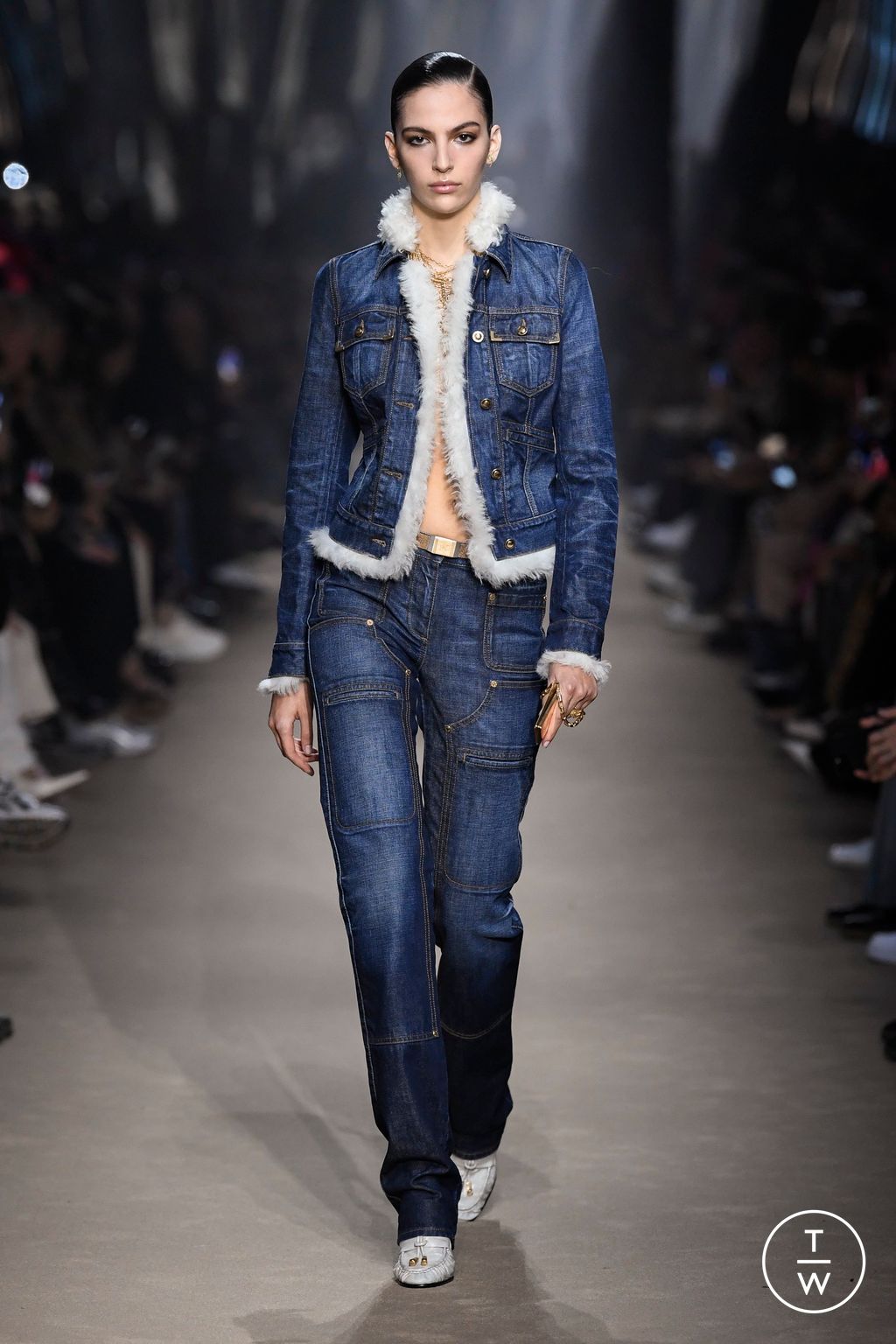 Fashion Week Paris Fall/Winter 2023 look 29 de la collection Palm Angels womenswear