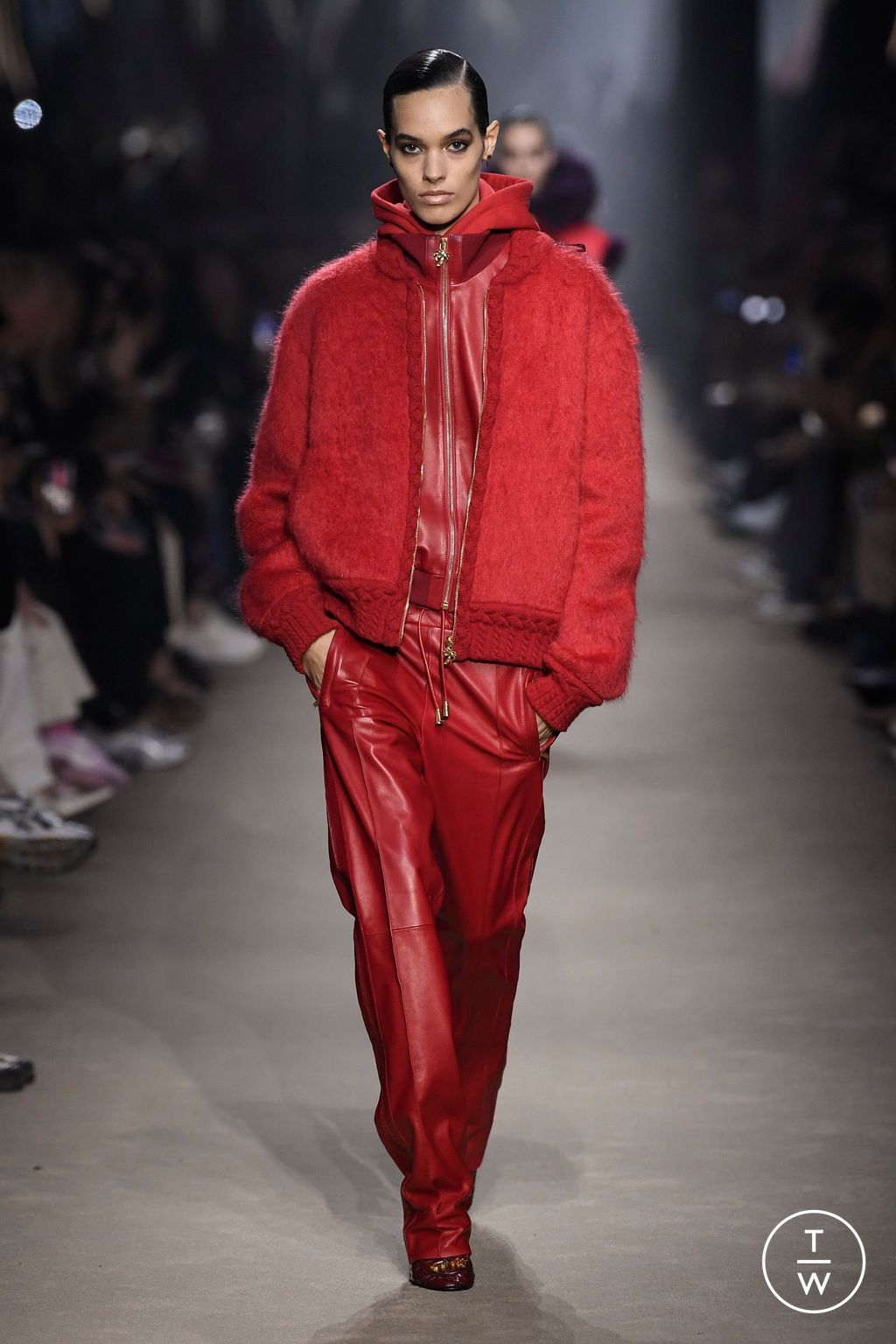Fashion Week Paris Fall/Winter 2023 look 30 de la collection Palm Angels womenswear