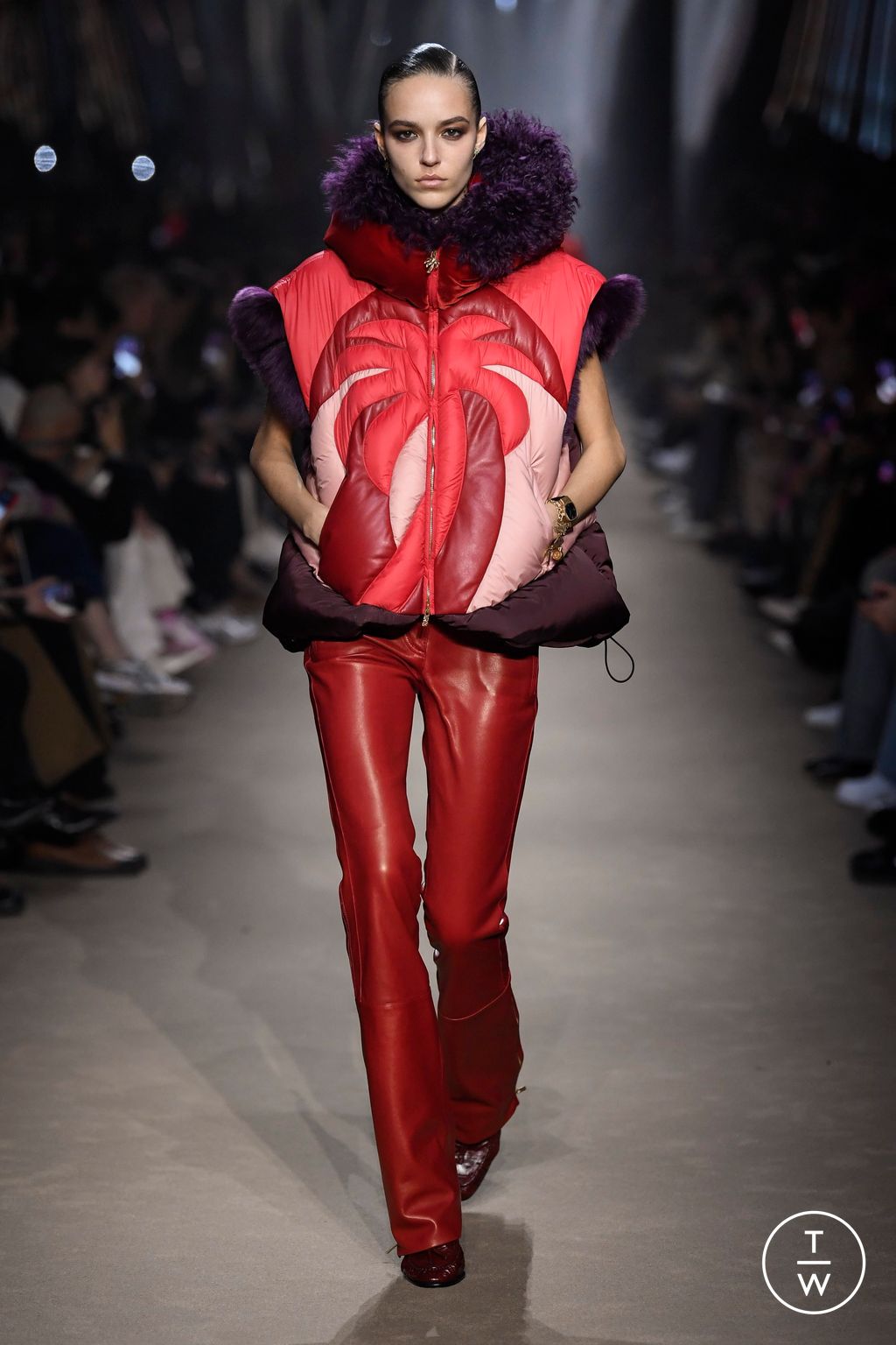 Fashion Week Paris Fall/Winter 2023 look 31 de la collection Palm Angels womenswear