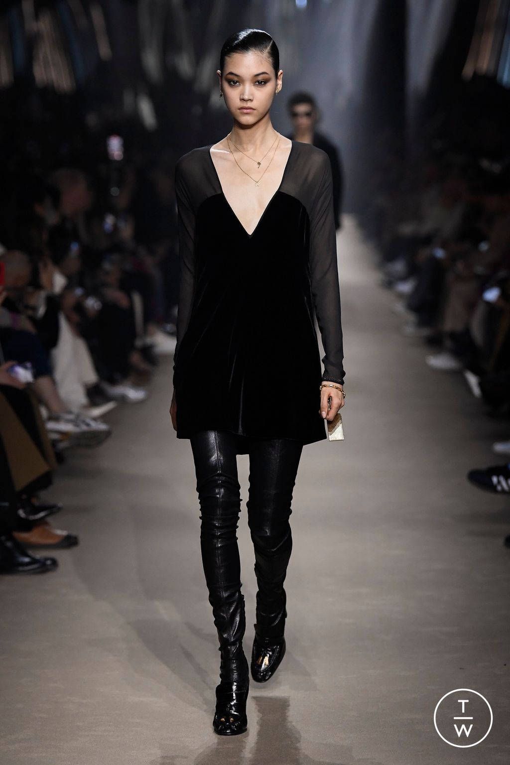 Fashion Week Paris Fall/Winter 2023 look 49 de la collection Palm Angels womenswear