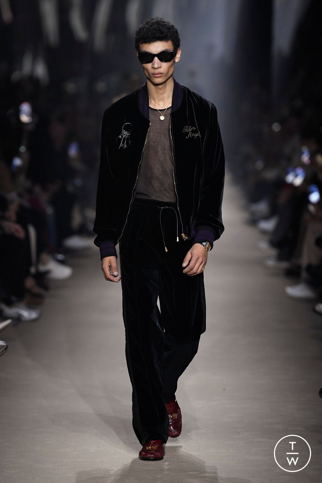 Fashion Week Paris Fall/Winter 2023 look 50 from the Palm Angels collection womenswear