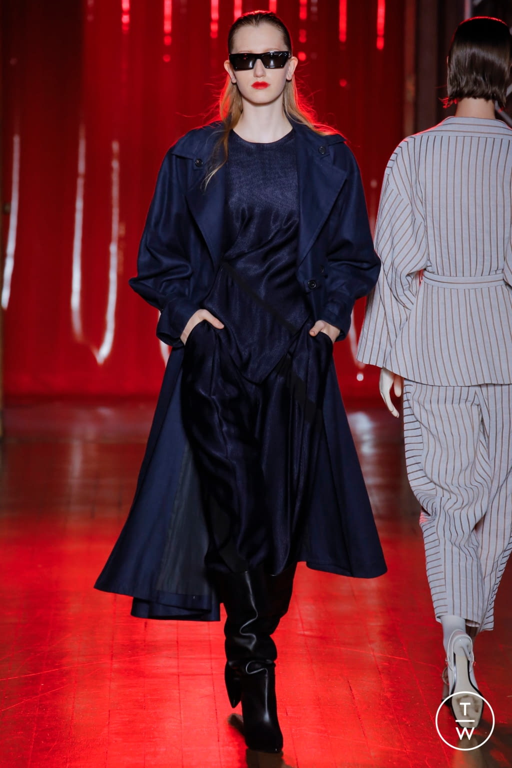 Fashion Week London Spring/Summer 2019 look 5 from the Palmer Harding collection 女装