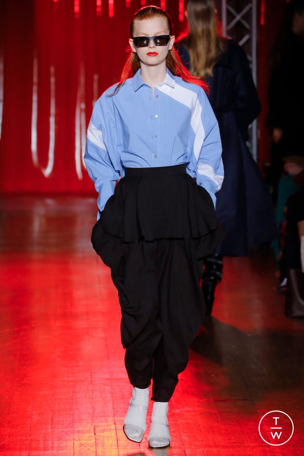 Fashion Week London Spring/Summer 2019 look 9 from the Palmer Harding collection 女装