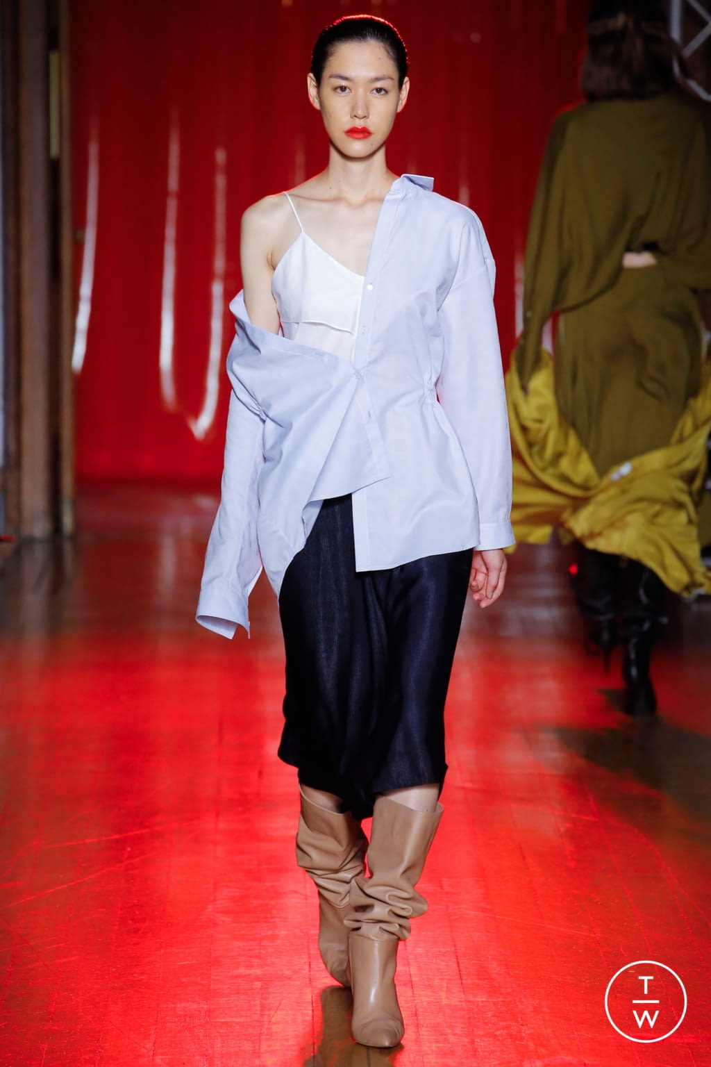 Fashion Week London Spring/Summer 2019 look 23 from the Palmer Harding collection womenswear