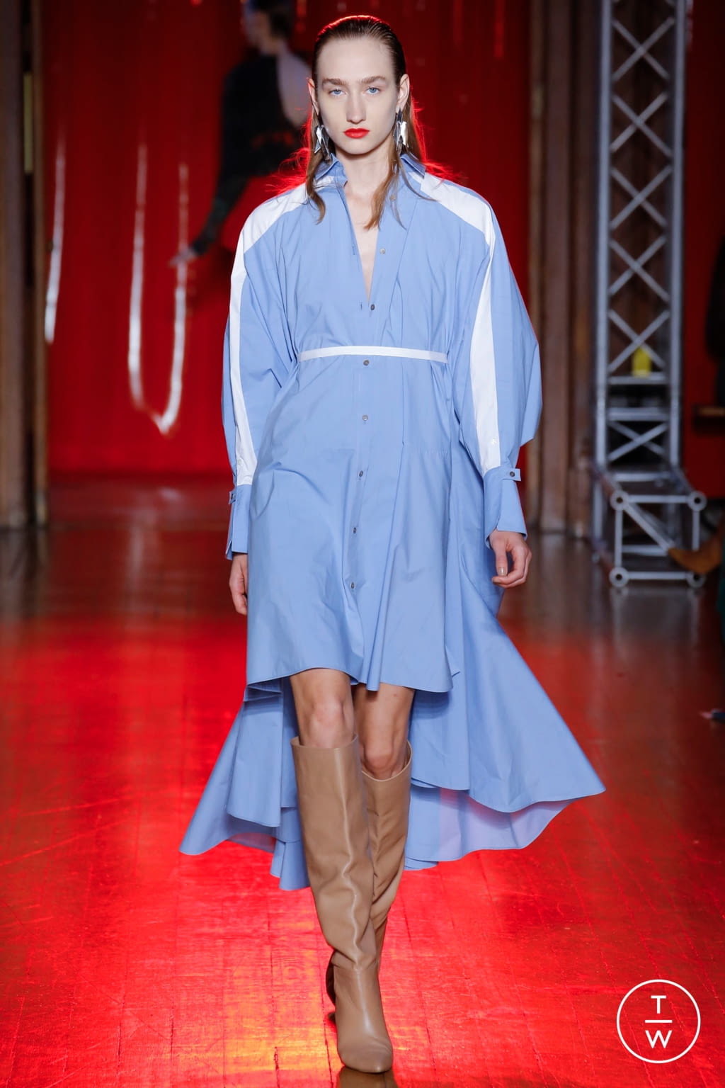 Fashion Week London Spring/Summer 2019 look 24 from the Palmer Harding collection 女装