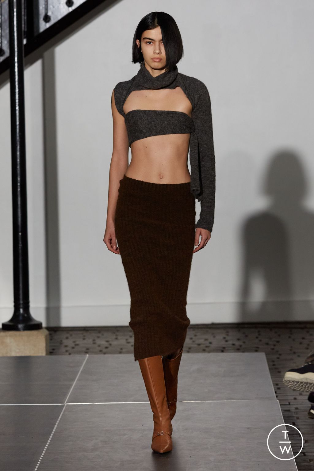 Fashion Week Paris Fall/Winter 2023 look 4 de la collection Paloma Wool womenswear