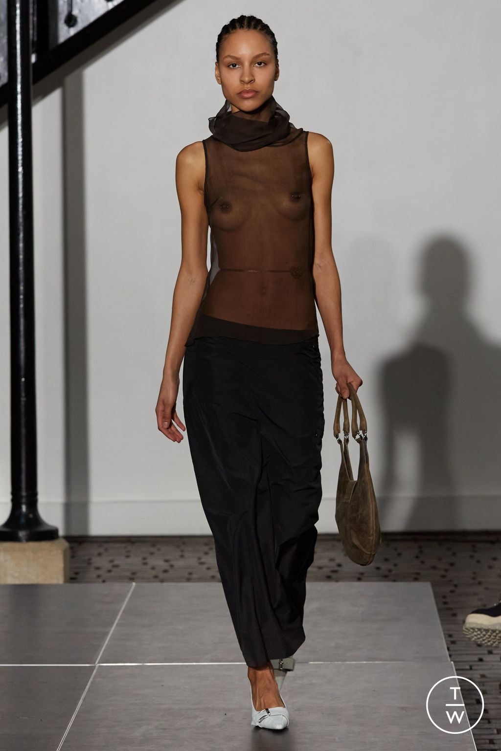 Fashion Week Paris Fall/Winter 2023 look 12 de la collection Paloma Wool womenswear