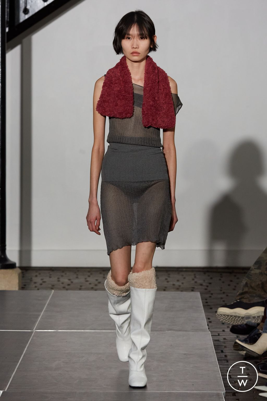 Fashion Week Paris Fall/Winter 2023 look 26 de la collection Paloma Wool womenswear