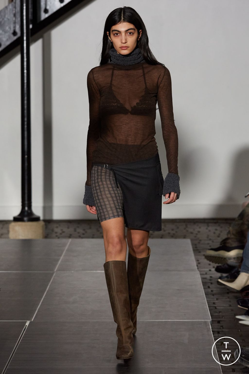 Fashion Week Paris Fall/Winter 2023 look 30 from the Paloma Wool collection womenswear