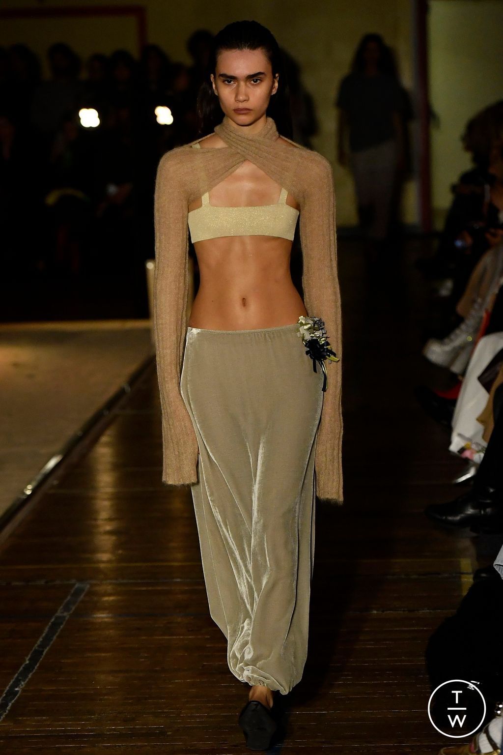 Fashion Week Paris Fall/Winter 2024 look 17 de la collection Paloma Wool womenswear