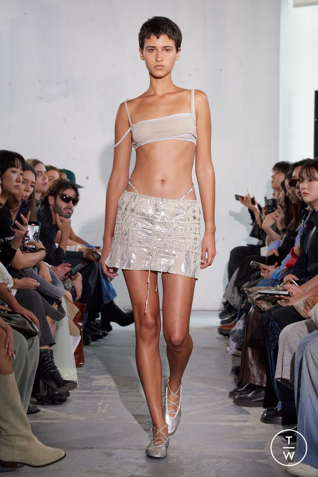 Fashion Week Paris Spring/Summer 2024 look 5 de la collection Paloma Wool womenswear