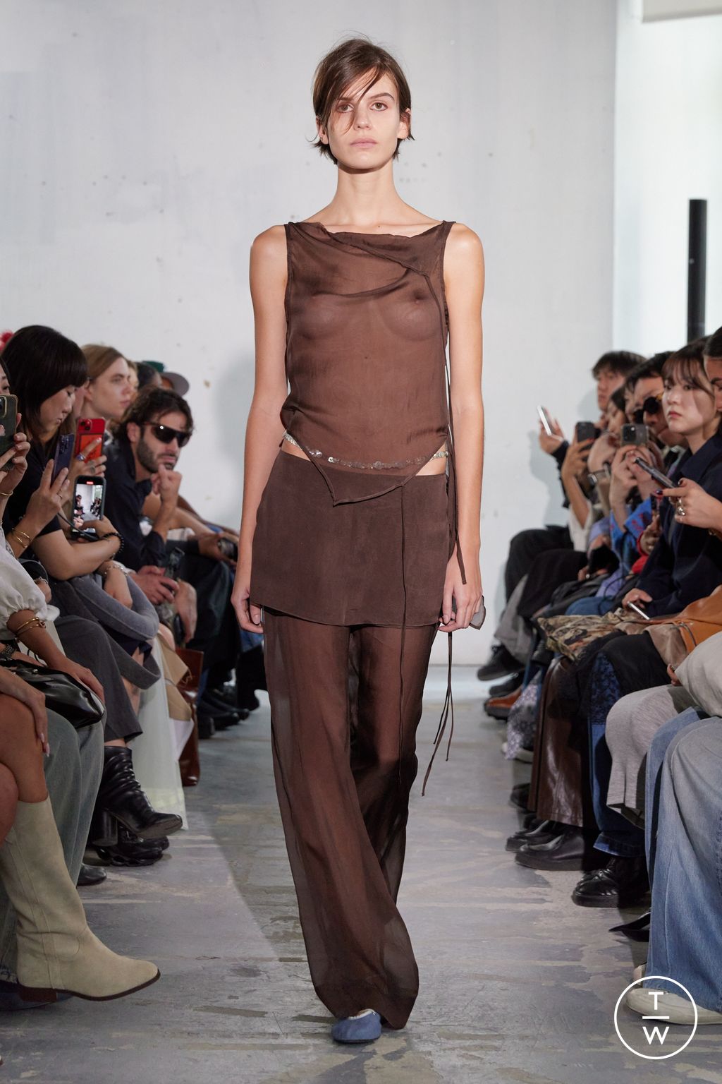 Fashion Week Paris Spring/Summer 2024 look 6 from the Paloma Wool collection womenswear