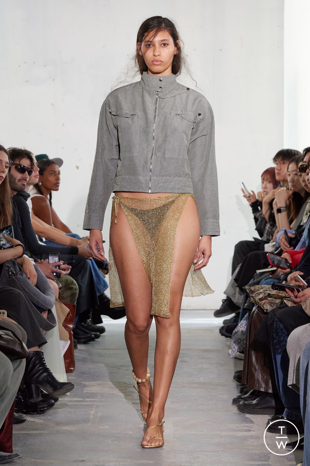 Fashion Week Paris Spring/Summer 2024 look 14 from the Paloma Wool collection 女装