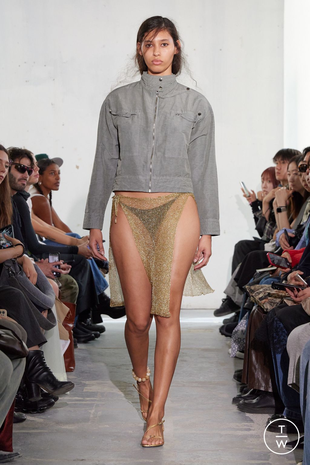 Fashion Week Paris Spring/Summer 2024 look 14 de la collection Paloma Wool womenswear