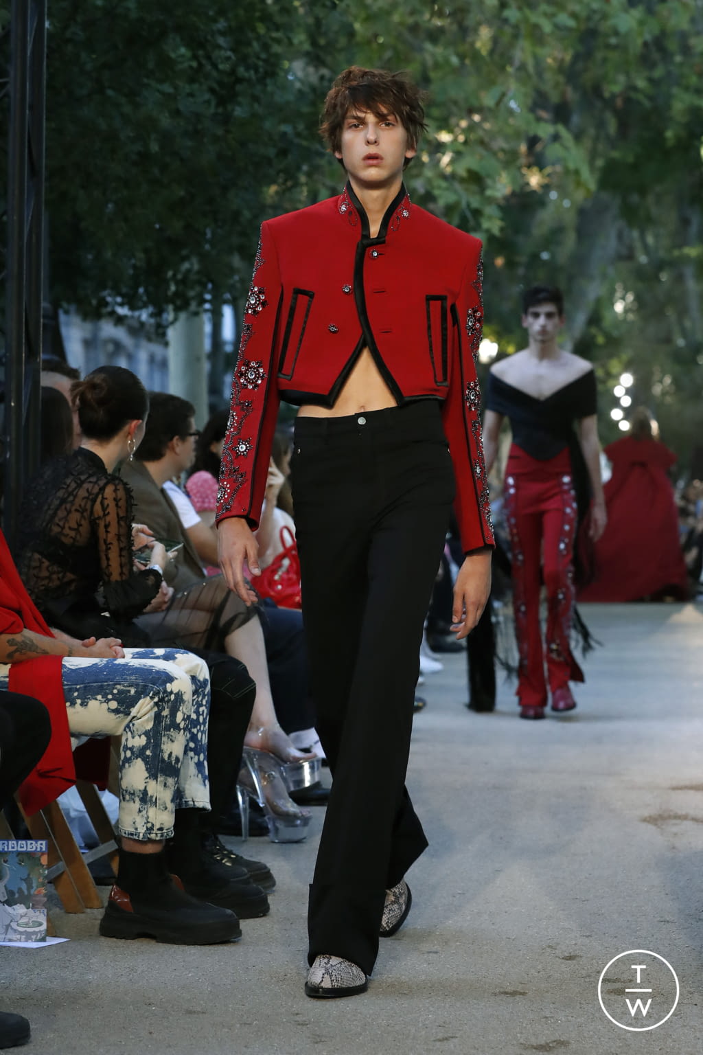 Fashion Week Paris Spring/Summer 2022 look 43 from the Palomo Spain collection menswear