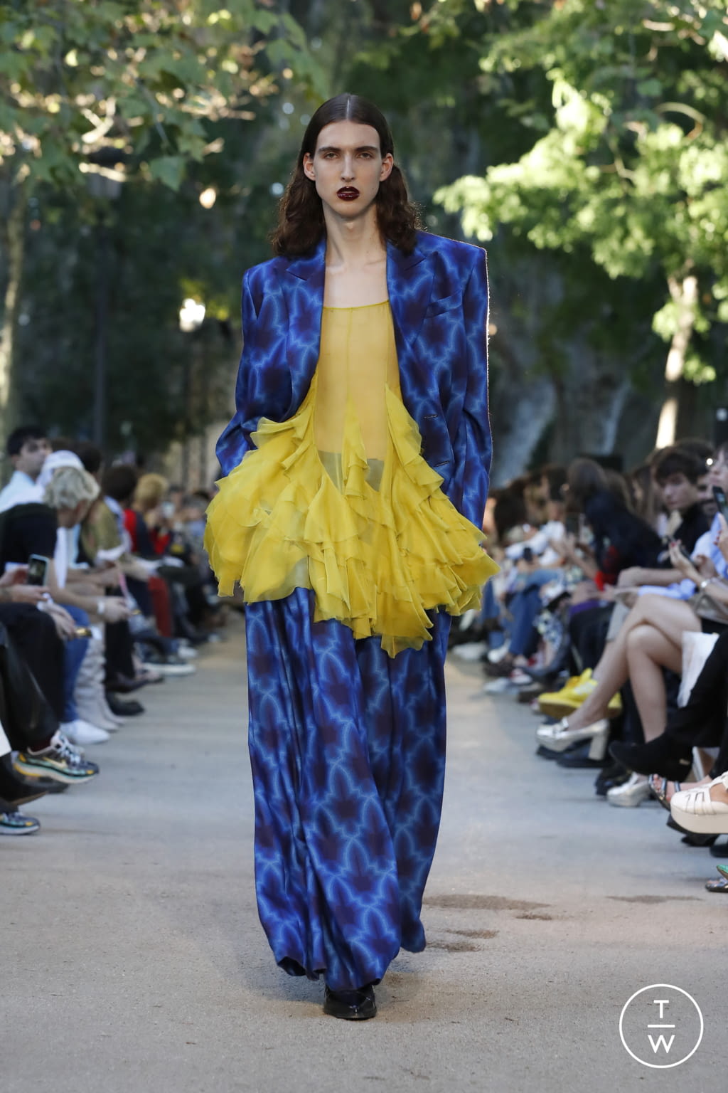 Fashion Week Paris Spring/Summer 2022 look 6 de la collection Palomo Spain menswear