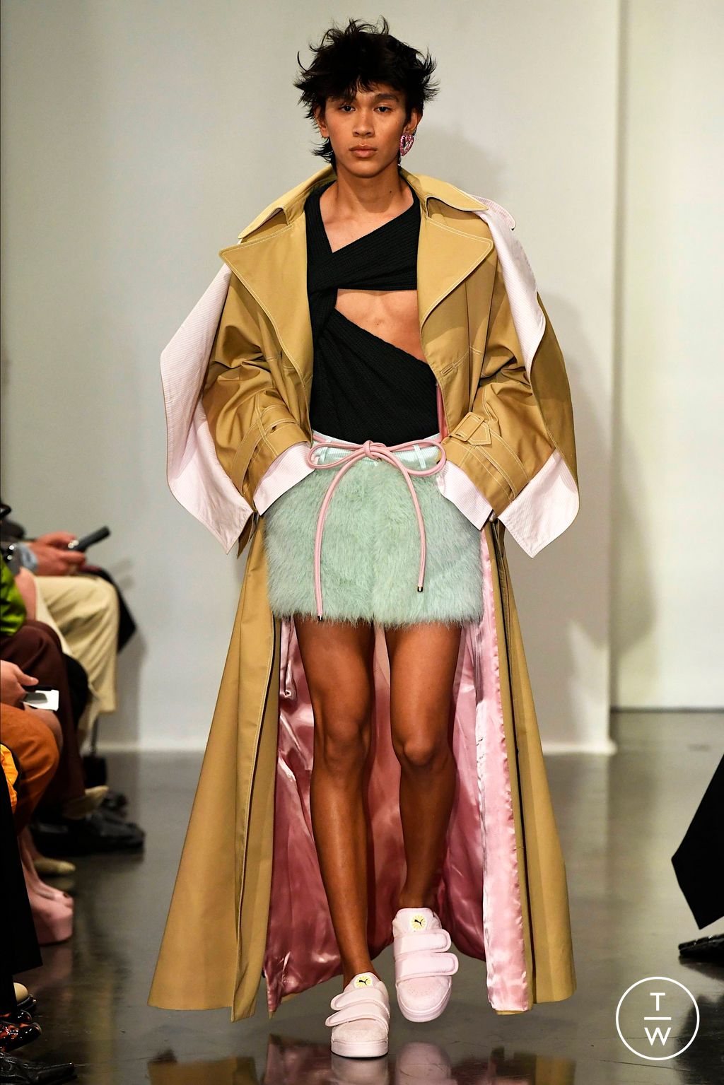 Fashion Week New York Fall/Winter 2023 look 11 from the Palomo Spain collection womenswear