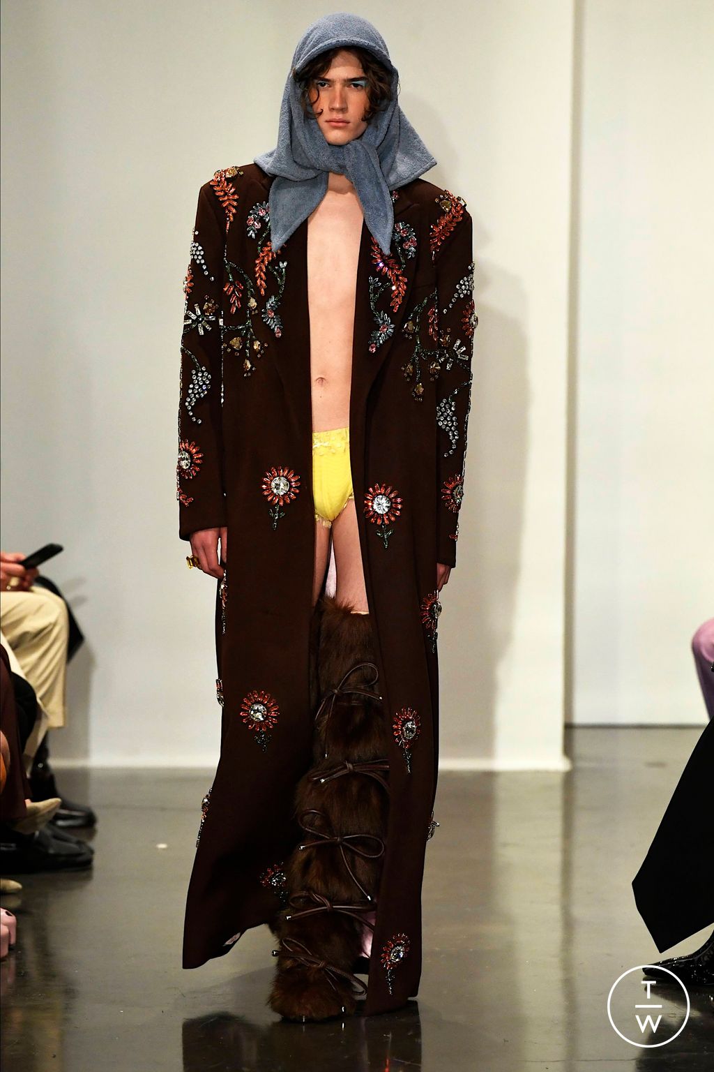Fashion Week New York Fall/Winter 2023 look 27 from the Palomo Spain collection womenswear