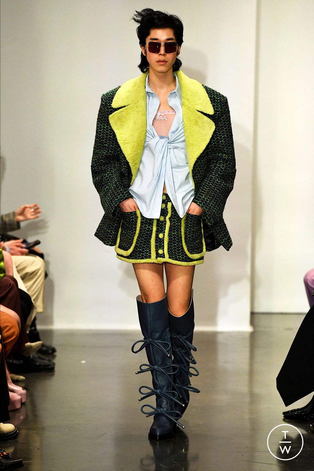 Fashion Week New York Fall/Winter 2023 look 31 from the Palomo Spain collection womenswear