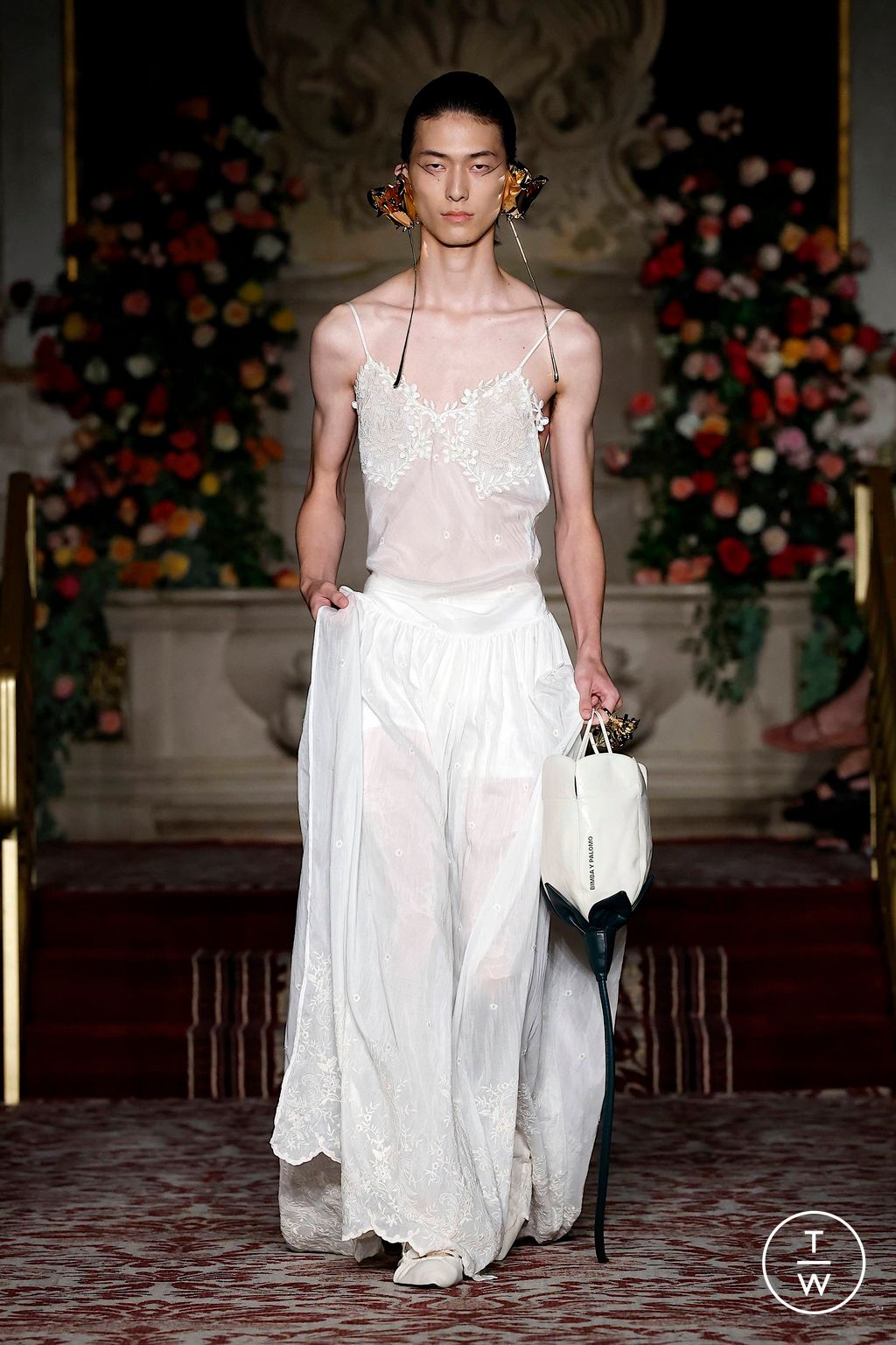 Fashion Week New York Spring/Summer 2024 look 3 de la collection Palomo Spain womenswear