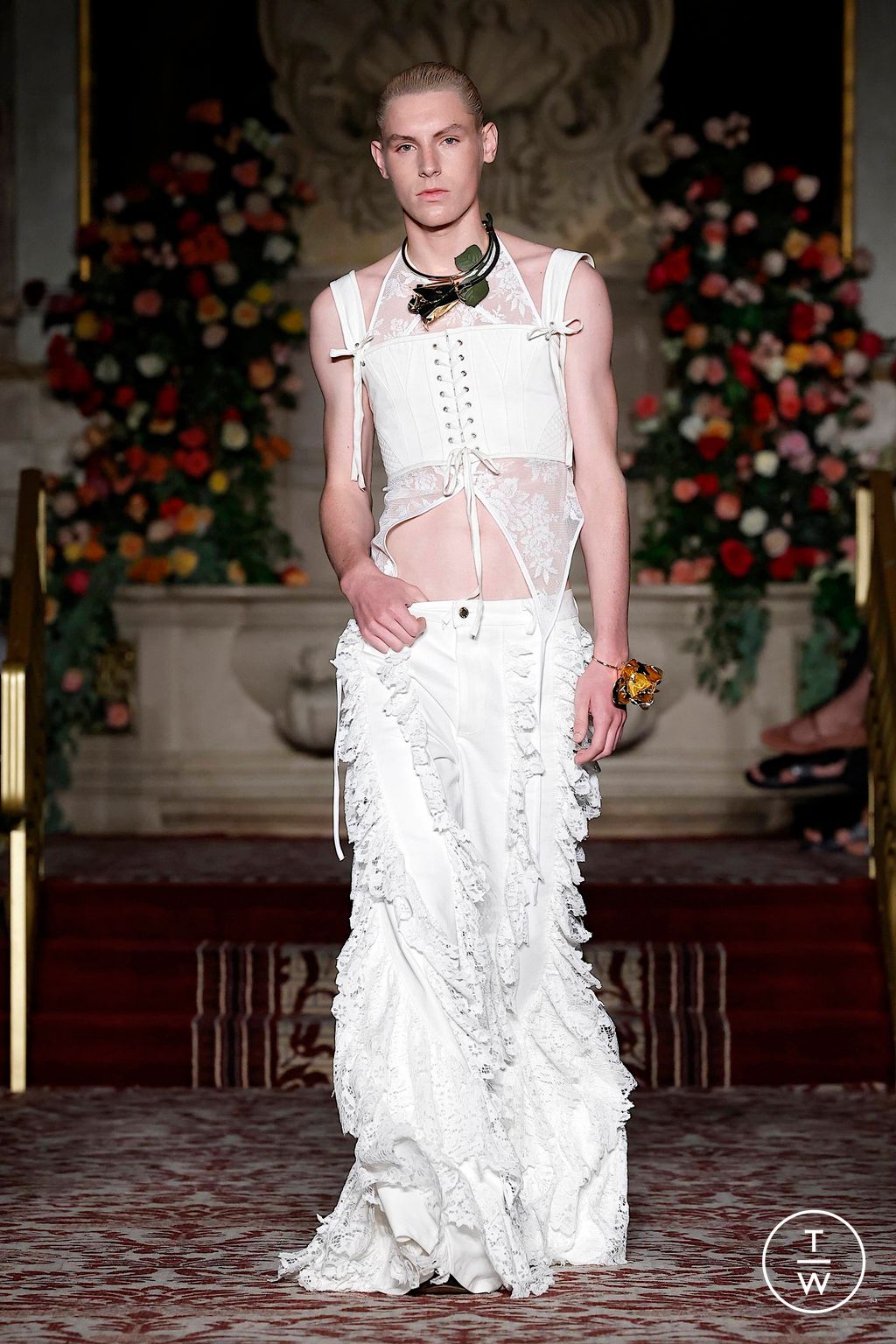 Fashion Week New York Spring/Summer 2024 look 6 de la collection Palomo Spain womenswear
