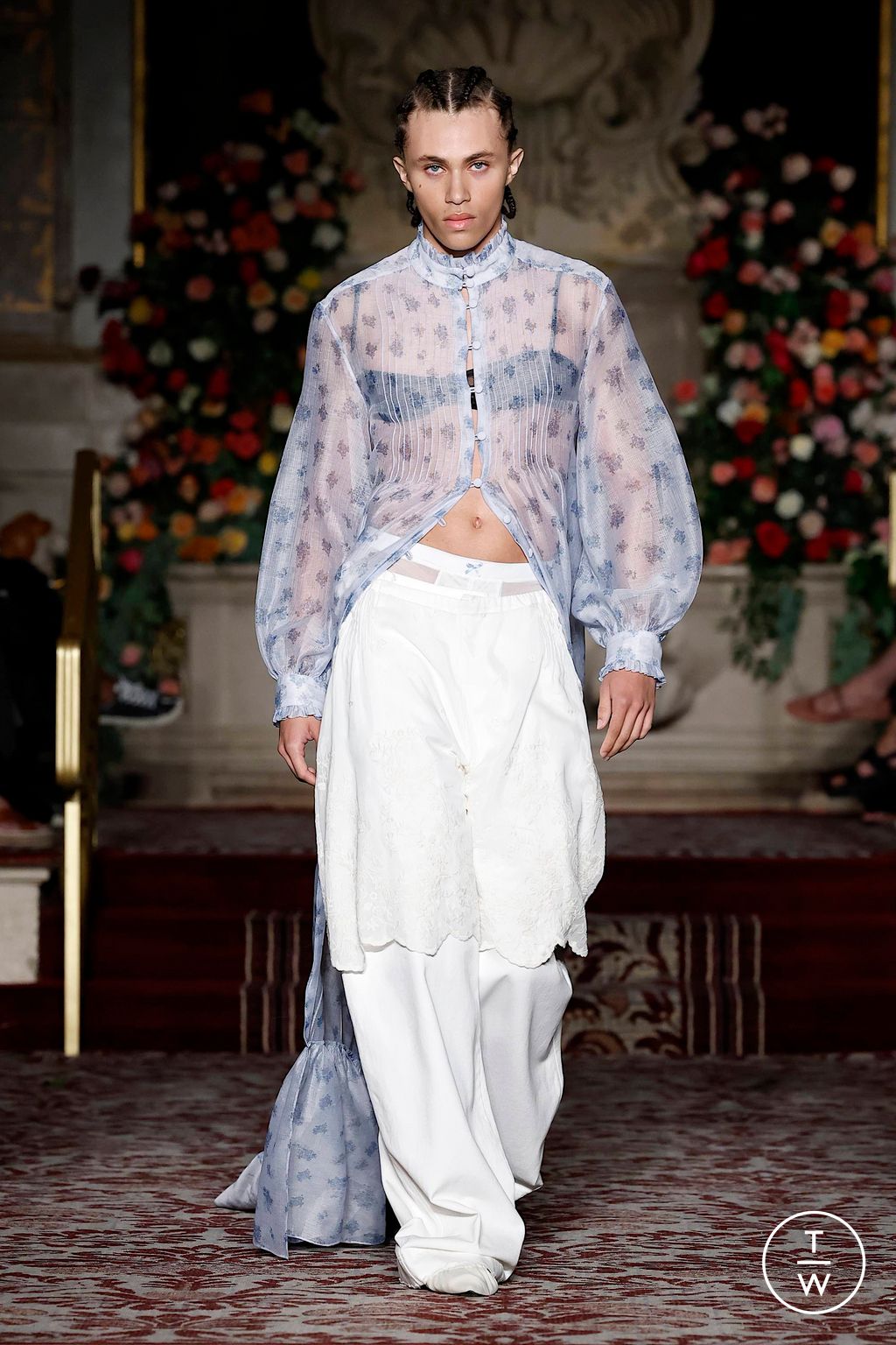 Fashion Week New York Spring/Summer 2024 look 19 de la collection Palomo Spain womenswear