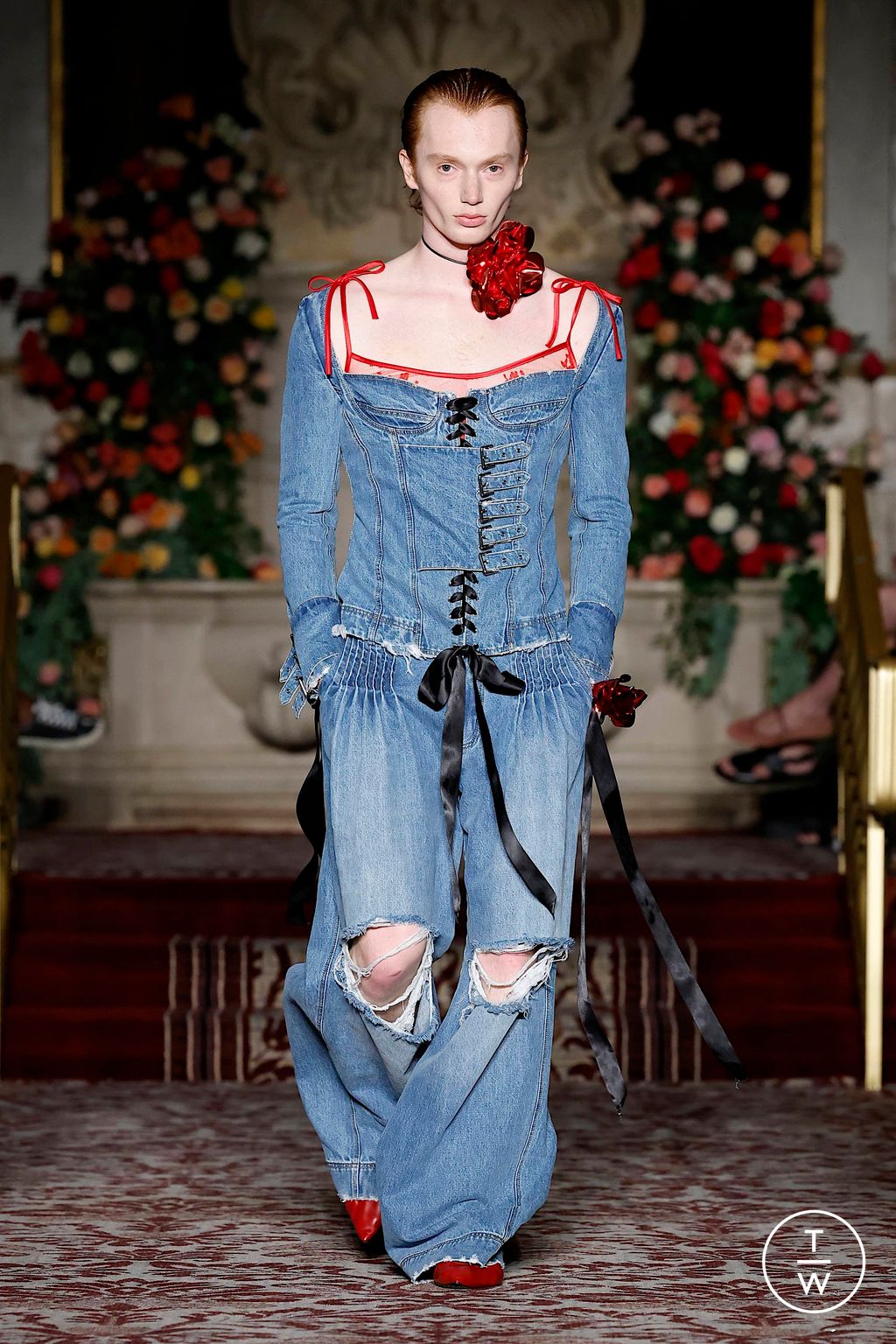 Fashion Week New York Spring/Summer 2024 look 32 de la collection Palomo Spain womenswear