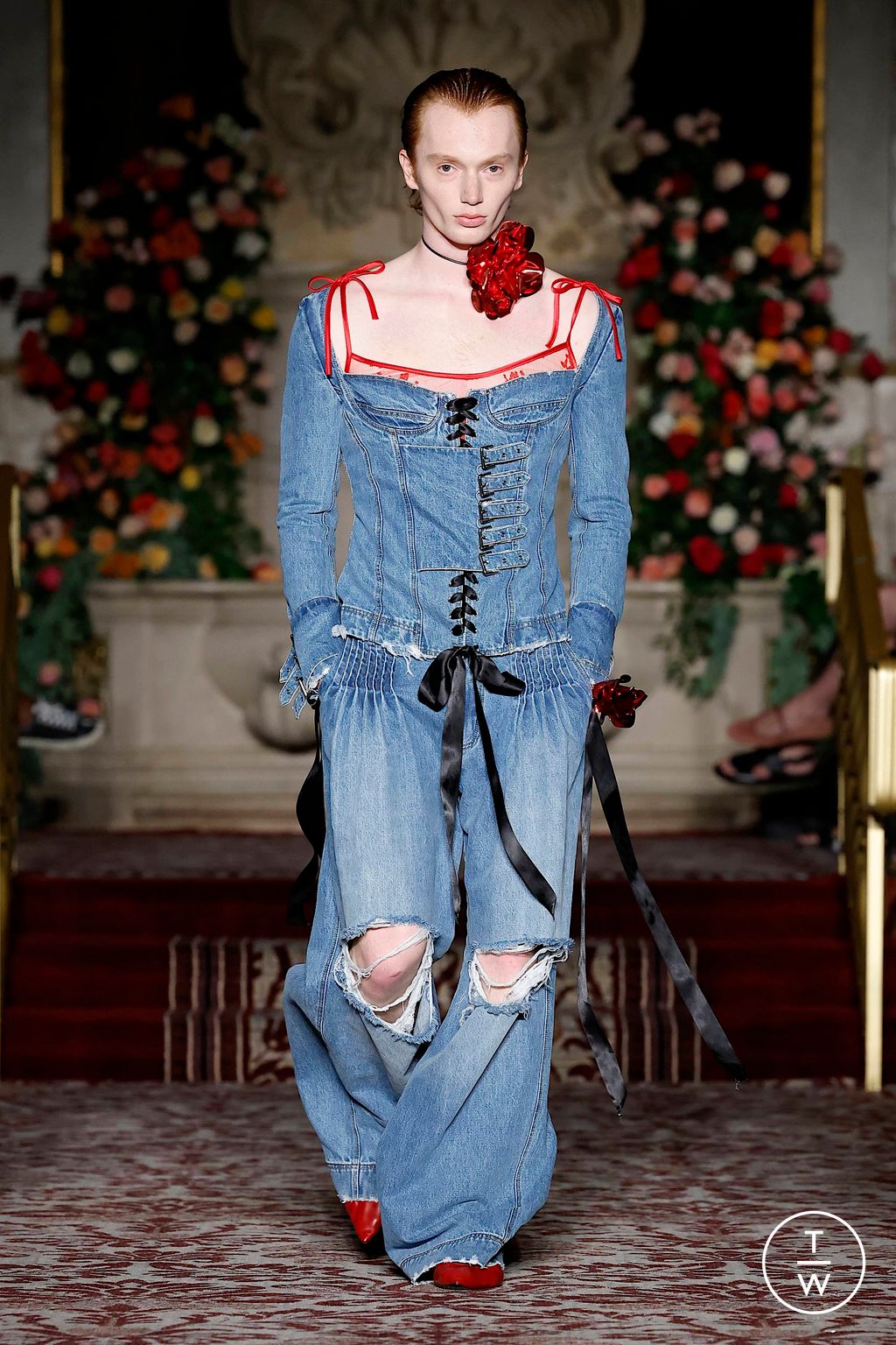 Fashion Week New York Spring/Summer 2024 look 32 from the Palomo Spain collection womenswear
