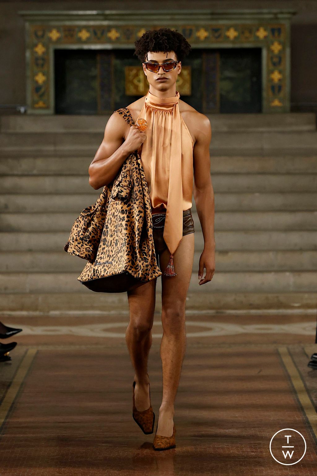 Fashion Week New York Spring/Summer 2025 look 9 from the Palomo Spain collection womenswear